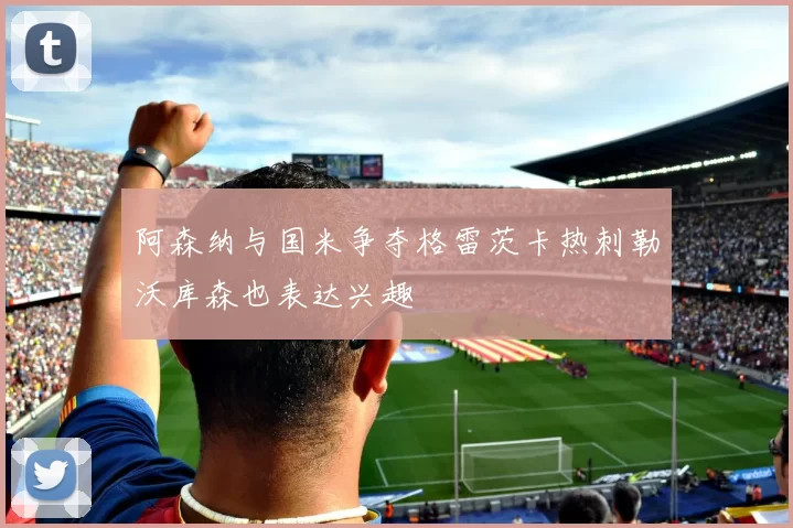 阿森纳与国米争夺格雷茨卡热刺勒沃库森也表达兴趣